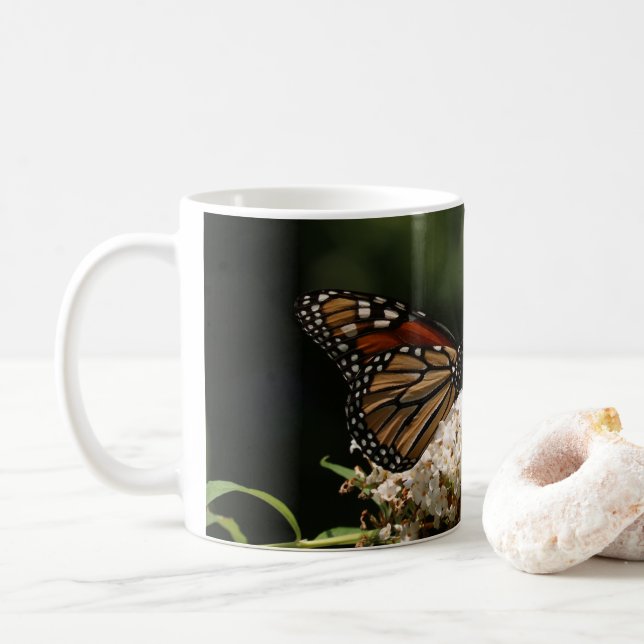 Taza De Café Mariposa monarca (Con donut)