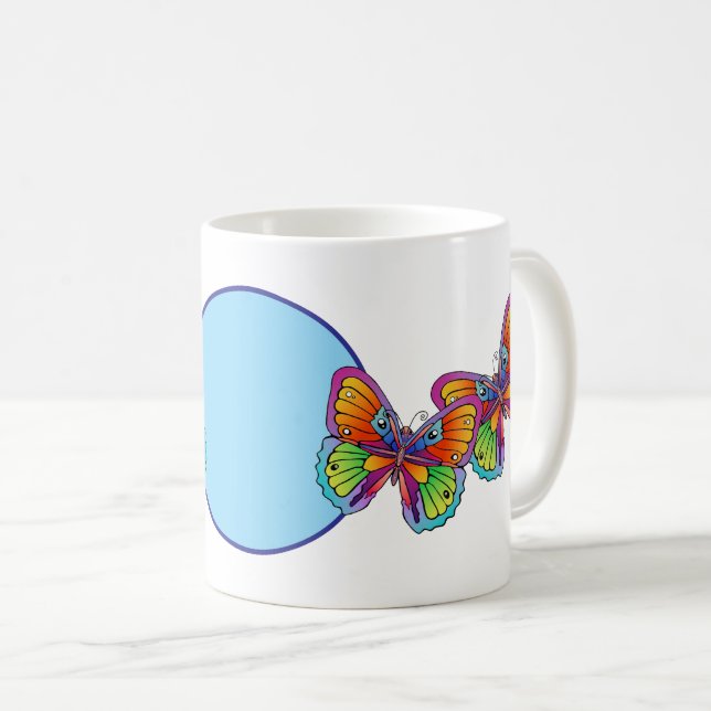 Taza De Café Mariposa Mug (Anverso derecho)