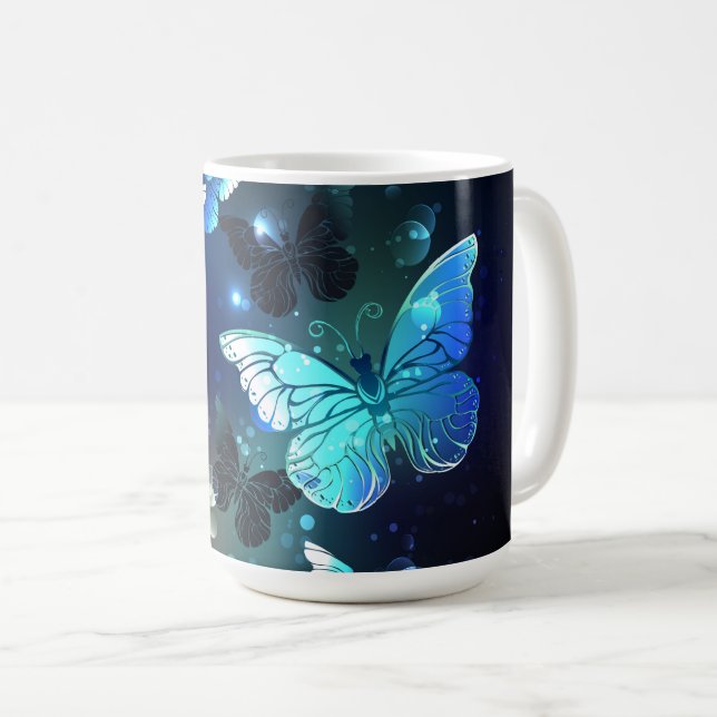Taza De Café Mariposa nocturna fluida (Anverso derecho)