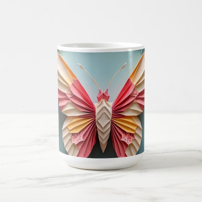 Taza De Café Mariposa Origami (Centro)