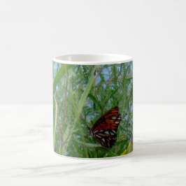 Taza De Café Mariposa por el río