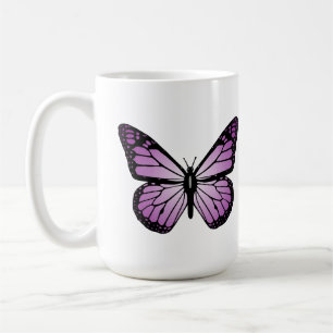 Taza De Café Mariposa Púrpura