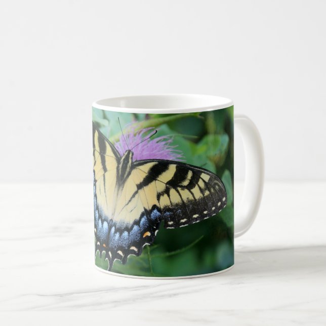 Taza De Café Mariposa Swallowtail del Tigre del Este (Anverso derecho)