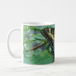 Taza De Café Mariposa Swallowtail del Tigre del Este