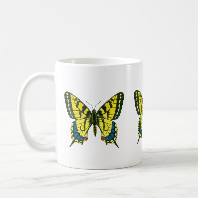 Taza De Café Mariposa tigre (Izquierda)