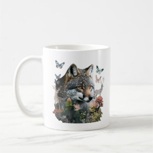 Taza De Café Mariposa y Fox Mug