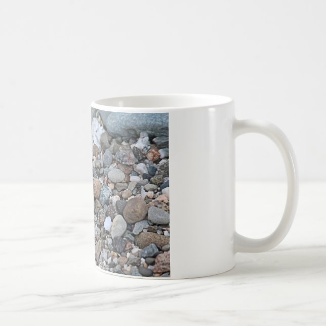 Taza De Café Mariposa y piedras (Derecha)