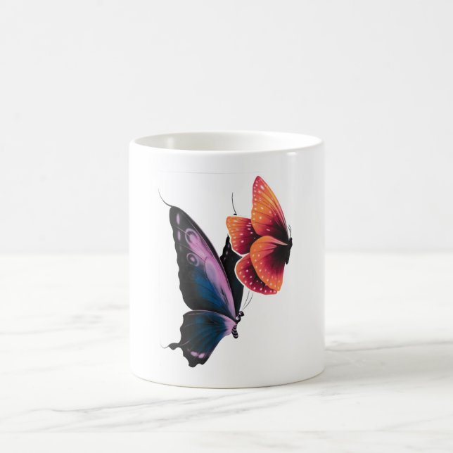 Taza De Café mariposas (Centro)