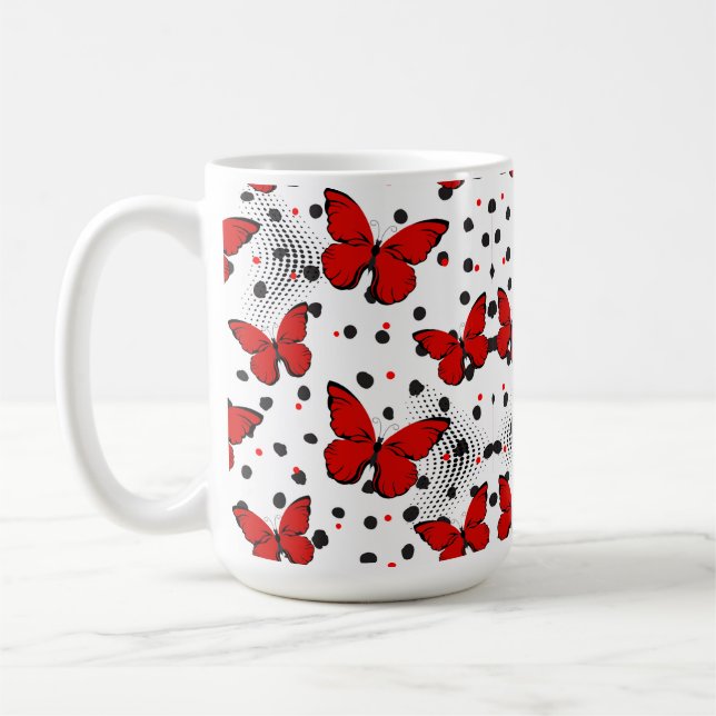 Taza De Café mariposas (Izquierda)