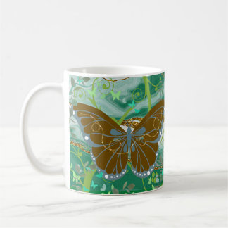 Taza De Café mariposas 