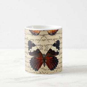 Taza De Café mariposas