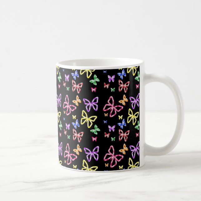 TAZA DE CAFÉ MARIPOSAS COMPROBADAS (Derecha)