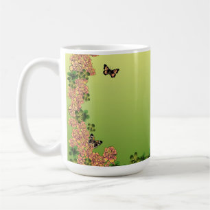 Taza De Café Mariposas de la mañana
