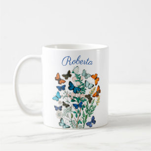 TAZA DE CAFÉ MARIPOSAS DE LA NATURALEZA
