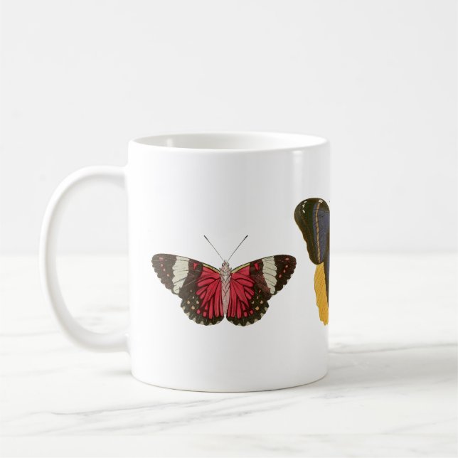 Taza De Café Mariposas de ntage (Izquierda)