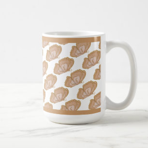 Taza de café Mariposas Marrones