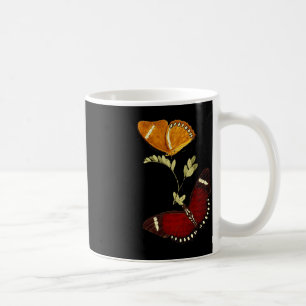 Taza De Café Mariposas Monarca Rojas Y Marrones - Gráfico Detal