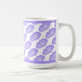 Taza de café Mariposas Moradas