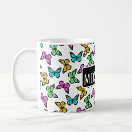 Taza De Café Mariposas personalizadas