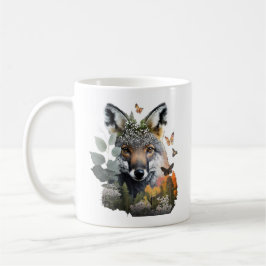 Taza De Café Mariposas Woodland y Fox Mug