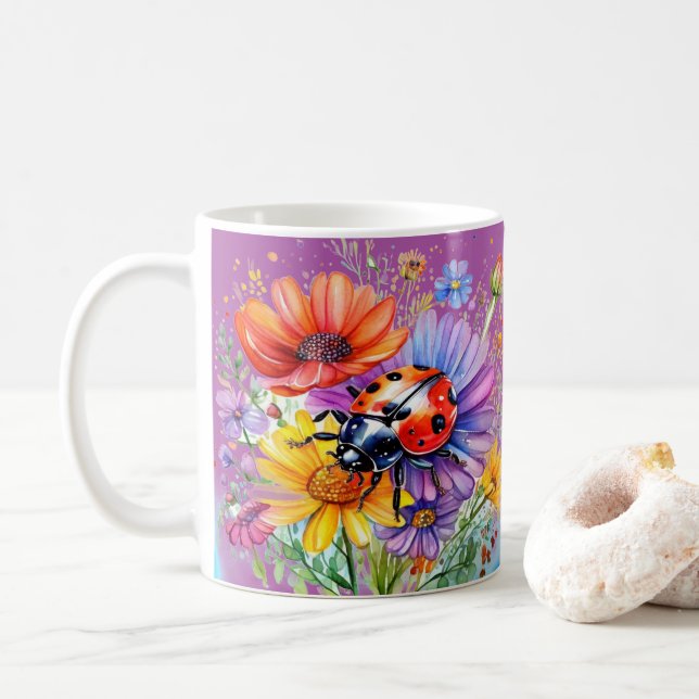 Taza De Café Mariquita (Con donut)
