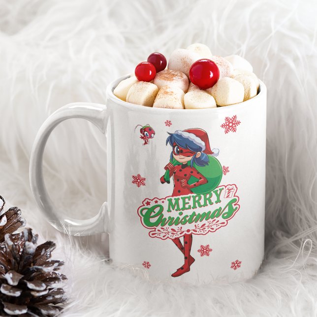 Taza De Café Mariquita | Feliz Navidad (Mug filled with holiday treats)