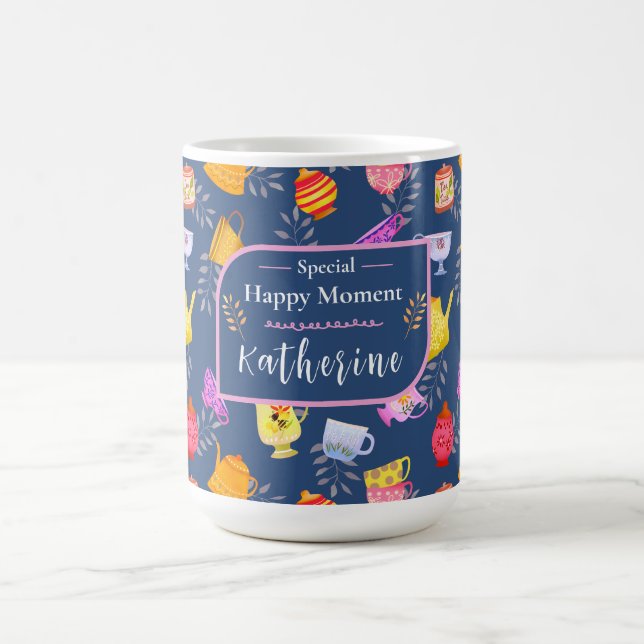 Taza De Café Mariscos de Tetera y Cups (Centro)