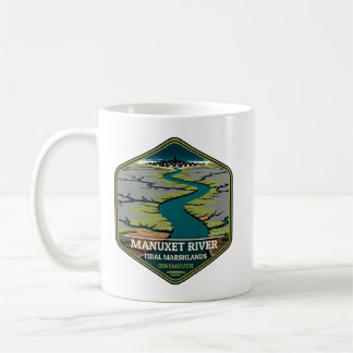 Taza De Café Marismas de la marea del río Manuxet Innsmouth Vin