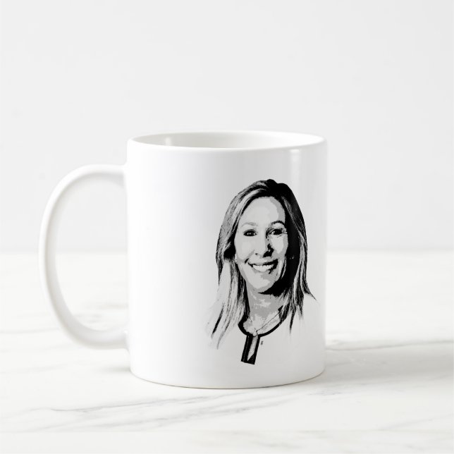 Taza De Café Marjorie Taylor Greene (Izquierda)
