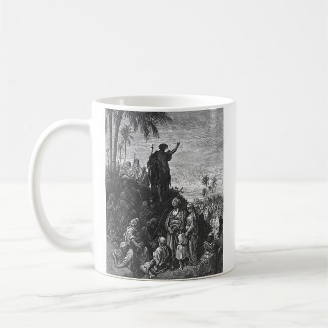 Taza De Café  Mark 1A John the Baptist Preaches in the Wilderne (Izquierda)