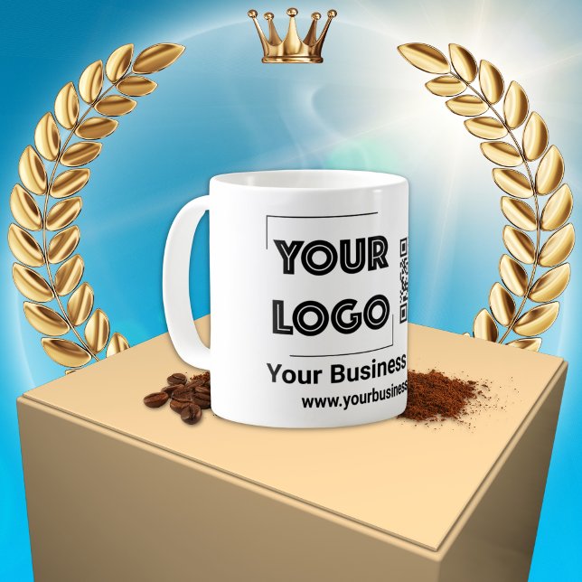 Taza De Café Marketing comercial de su Personalizado de logotip (Subido por el creador)