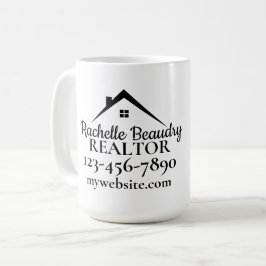 Taza De Café Marketing inmobiliario personalizado para agentes 
