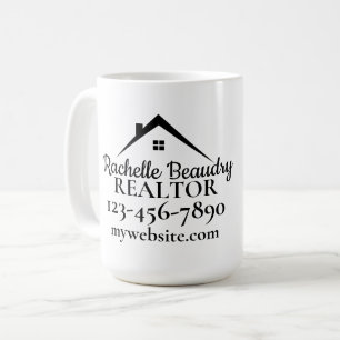 Taza De Café Marketing inmobiliario personalizado para agentes 