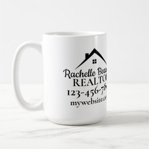 Taza De Café Marketing inmobiliario personalizado para agentes 