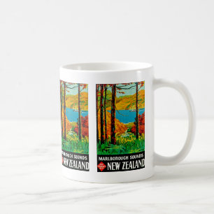 Taza De Café Marlborough Sonrió café de Nueva Zelanda Mug