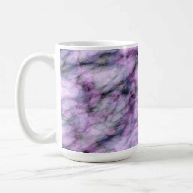 Taza De Café Mármol púrpura (Izquierda)