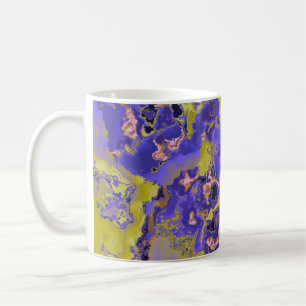 Taza De Café Mármol Radioactivo
