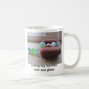 Taza De Café Mármoles del vidrio del mar