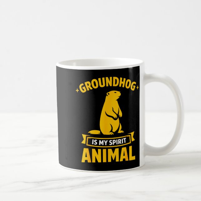 Taza De Café Marmota  (Derecha)