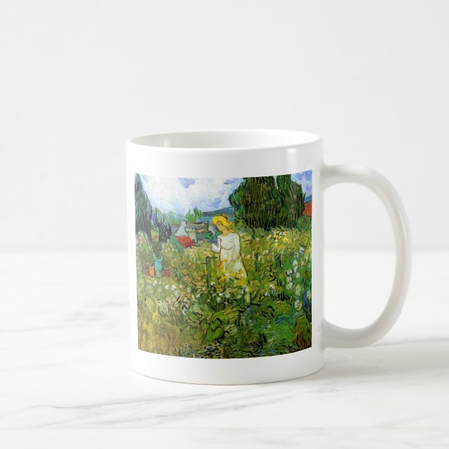 Taza De Café Marquerite Gachet en el jardín, Vincent van Gogh. (Derecha)