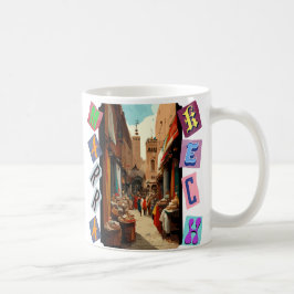 Taza De Café Marrakech Souk Serenade: A Journey Through Time an