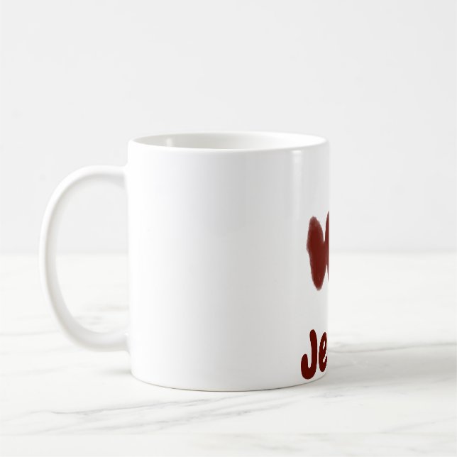 Taza De Café Marrón Halloween cara temible otoño añadir nombre  (Izquierda)