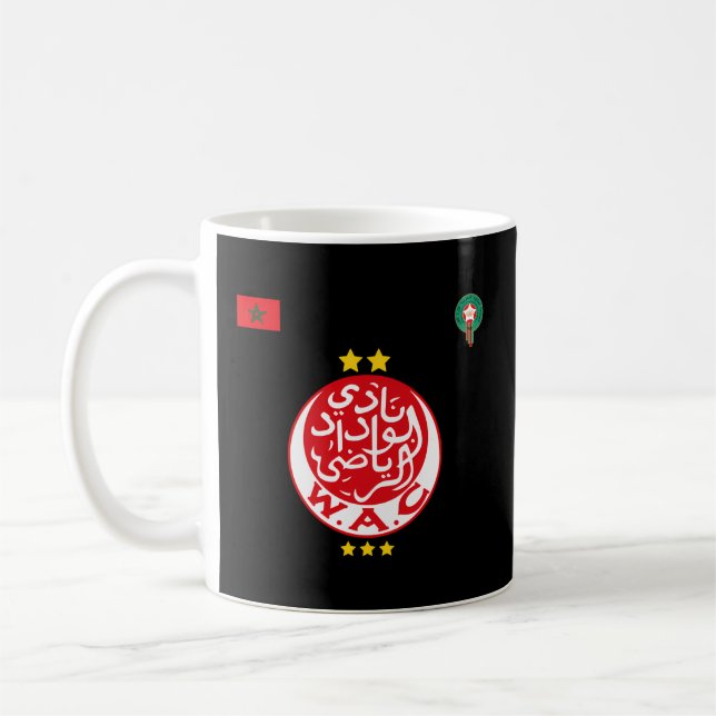 Taza De Café Marruecos Wydad Casablanca Wac Soccer Widad (Izquierda)