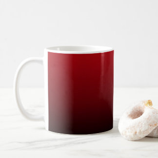 Taza De Café marsala minimalista abstracta marsala de color bur