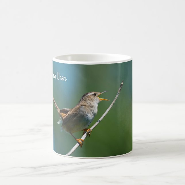 Taza De Café Marsh Wren (Centro)