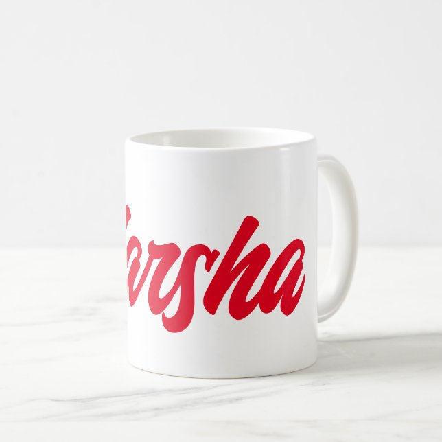 Taza De Café MARSHA Design MUG (Anverso derecho)