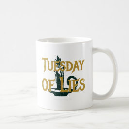 Taza De Café martes de mentiras