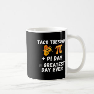 Taza De Café Martes Martes, Martes, Día Pi Math Teacher Me