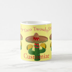 Taza De Café Martes Taco Saguaro Cactus Thunder_Cove