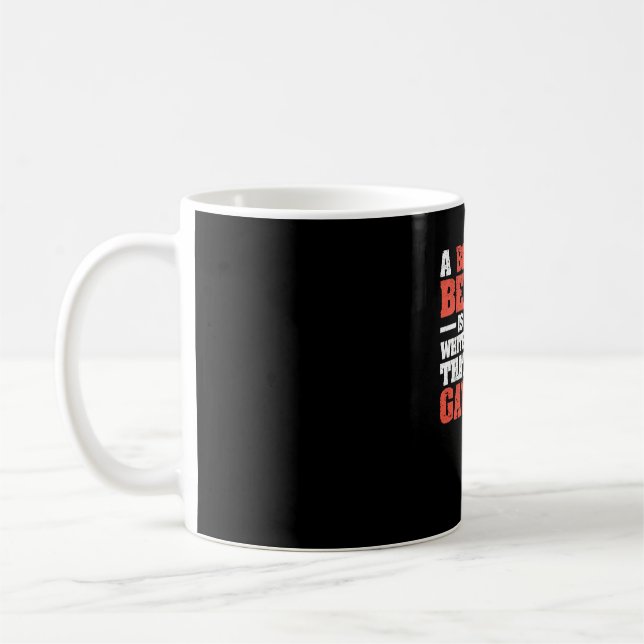 Taza De Café Martial Arts A black belt is a white (Izquierda)